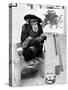Artist Chimp 1955-Williams-Stretched Canvas