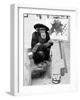 Artist Chimp 1955-Williams-Framed Photographic Print