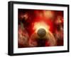 Artist' Concept Illustrating the Explosion of a Supernova-Stocktrek Images-Framed Premium Photographic Print