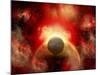 Artist' Concept Illustrating the Explosion of a Supernova-Stocktrek Images-Mounted Photographic Print