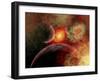 Artist' Concept Illustrating the Stellar Explosion of a Supernova-Stocktrek Images-Framed Photographic Print