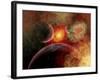 Artist' Concept Illustrating the Stellar Explosion of a Supernova-Stocktrek Images-Framed Photographic Print