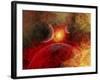 Artist' Concept Illustrating the Stellar Explosion of a Supernova-Stocktrek Images-Framed Photographic Print