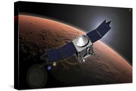 Artist Concept of Nasa's Mars Atmosphere and Volatile Evolution Mission-null-Stretched Canvas