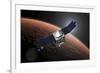 Artist Concept of Nasa's Mars Atmosphere and Volatile Evolution Mission-null-Framed Art Print