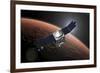 Artist Concept of Nasa's Mars Atmosphere and Volatile Evolution Mission-null-Framed Art Print