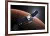 Artist Concept of Nasa's Mars Atmosphere and Volatile Evolution Mission-null-Framed Art Print