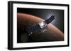 Artist Concept of Nasa's Mars Atmosphere and Volatile Evolution Mission-null-Framed Premium Giclee Print