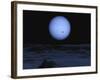 Artist' Concept of Neptune as Seen from its Largest Moon Triton-Stocktrek Images-Framed Photographic Print