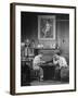 Artist Fletcher Martin, and a Friend Playing a Chess Game-Peter Stackpole-Framed Premium Photographic Print