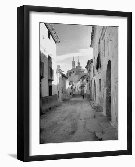 Artist Francisco Goya Home When He Was Growing Up in Fuendetodos-Dmitri Kessel-Framed Photographic Print