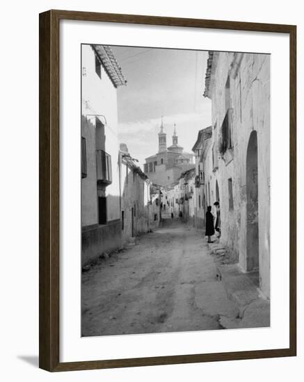 Artist Francisco Goya Home When He Was Growing Up in Fuendetodos-Dmitri Kessel-Framed Photographic Print