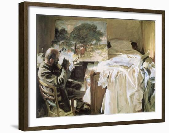 Artist in His Studio, 1903-John Singer Sargent-Framed Giclee Print