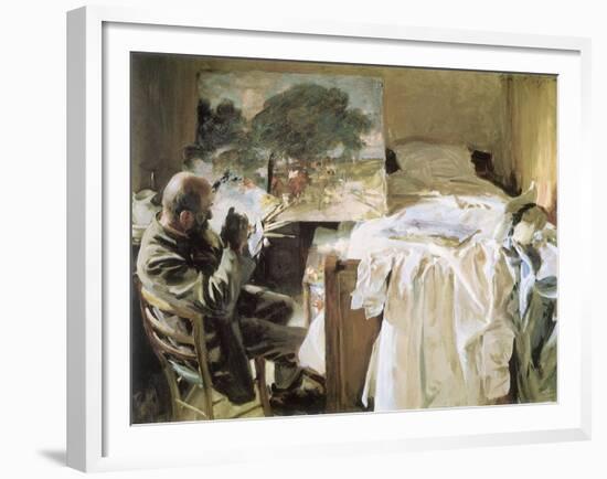 Artist in His Studio, 1903-John Singer Sargent-Framed Giclee Print