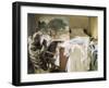 Artist in His Studio, 1903-John Singer Sargent-Framed Giclee Print