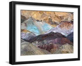 Artist Palette, Artist Drive, Death Valley National Park, California, USA-Michel Hersen-Framed Premium Photographic Print
