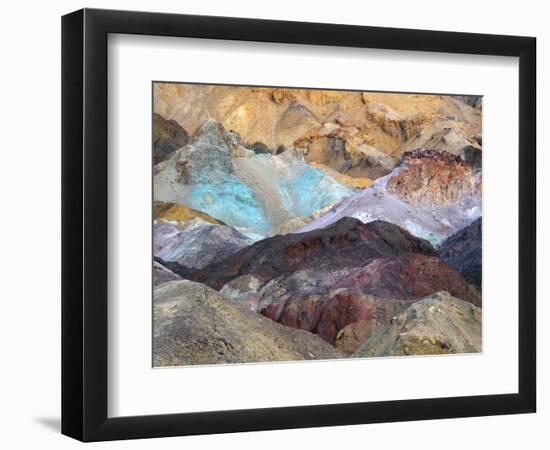 Artist Palette, Artist Drive, Death Valley National Park, California, USA-Michel Hersen-Framed Photographic Print