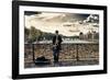 Artist - Pont des Arts - Paris - France-Philippe Hugonnard-Framed Photographic Print