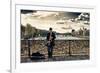 Artist - Pont des Arts - Paris - France-Philippe Hugonnard-Framed Photographic Print