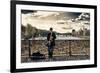 Artist - Pont des Arts - Paris - France-Philippe Hugonnard-Framed Photographic Print