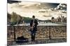 Artist - Pont des Arts - Paris - France-Philippe Hugonnard-Mounted Photographic Print