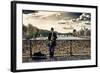 Artist - Pont des Arts - Paris - France-Philippe Hugonnard-Framed Photographic Print