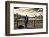 Artist - Pont des Arts - Paris - France-Philippe Hugonnard-Framed Premium Photographic Print