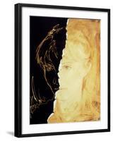 Artist's Abstract Depiction of Schizophrenia-David Gifford-Framed Photographic Print