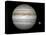 Artist's Concept Comparing the Size of the Gas Giant Jupiter with That of the Earth-Stocktrek Images-Stretched Canvas