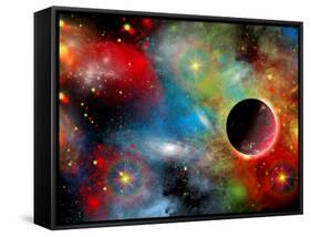Artist's Concept Illustrating Our Beautiful Cosmic Universe-Stocktrek Images-Framed Stretched Canvas