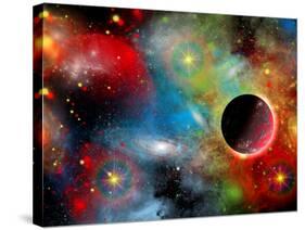 Artist's Concept Illustrating Our Beautiful Cosmic Universe-Stocktrek Images-Stretched Canvas