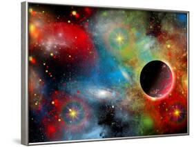 Artist's Concept Illustrating Our Beautiful Cosmic Universe-Stocktrek Images-Framed Photographic Print