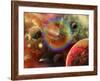 Artist's Concept Illustrating the Cosmic Beauty of the Universe-Stocktrek Images-Framed Photographic Print