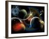 Artist's Concept Illustrating the Edge of Space-Stocktrek Images-Framed Photographic Print