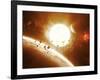 Artist's Concept of 51 Pegasi-Stocktrek Images-Framed Photographic Print