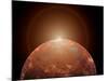 Artist's Concept of a Distant Red Planet Orbiting its Sun-Stocktrek Images-Mounted Photographic Print