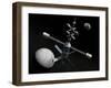 Artist's Concept of a Lunar Cycler-Stocktrek Images-Framed Photographic Print