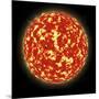 Artist's Concept of a Planet Passing in Front of a Sun-Like Star it Orbits-null-Mounted Art Print