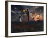 Artist's Concept of a Quest to Find New Forms of Energy-Stocktrek Images-Framed Photographic Print