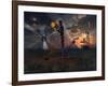 Artist's Concept of a Quest to Find New Forms of Energy-Stocktrek Images-Framed Photographic Print