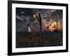 Artist's Concept of a Quest to Find New Forms of Energy-Stocktrek Images-Framed Photographic Print