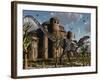 Artist's Concept of a Reptoid Race Whom Co-Existed Alongside the Dinosaurs-Stocktrek Images-Framed Photographic Print