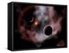 Artist's Concept of a Rose Nebula, Home to Relatively New and Young Star Systems-Stocktrek Images-Framed Stretched Canvas