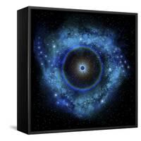 Artist's Concept of a Supernova Explosion-Stocktrek Images-Framed Stretched Canvas