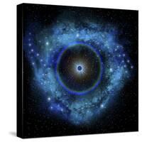 Artist's Concept of a Supernova Explosion-Stocktrek Images-Stretched Canvas