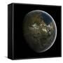 Artist's Concept of a Terraformed Mars-Stocktrek Images-Framed Stretched Canvas