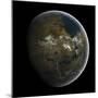 Artist's Concept of a Terraformed Mars-Stocktrek Images-Mounted Premium Photographic Print