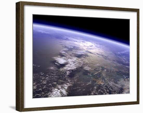 Artist's Concept of a Terrestrial Planet-Stocktrek Images-Framed Photographic Print