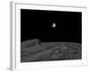 Artist's Concept of a View across the Surface of Themisto Towards Jupiter and its Moons-Stocktrek Images-Framed Photographic Print