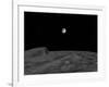 Artist's Concept of a View across the Surface of Themisto Towards Jupiter and its Moons-Stocktrek Images-Framed Photographic Print